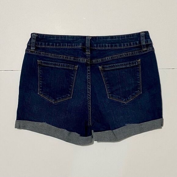 A.N.A. New Approach Denim Shorts ~ Blue Cuff Bottoms ~ Size 28/6 ~ EUC!! - Picture 6 of 6